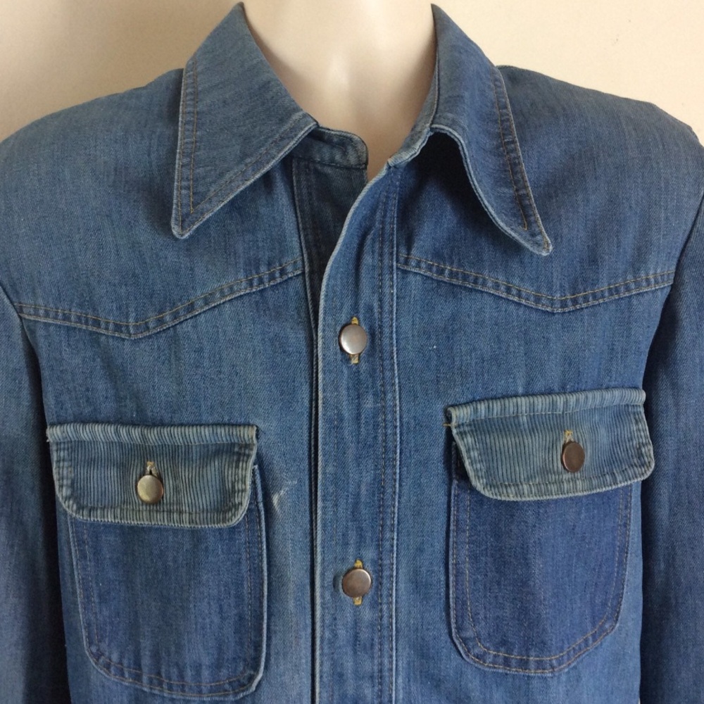 Vintage Men’s Medium Denim Shirt